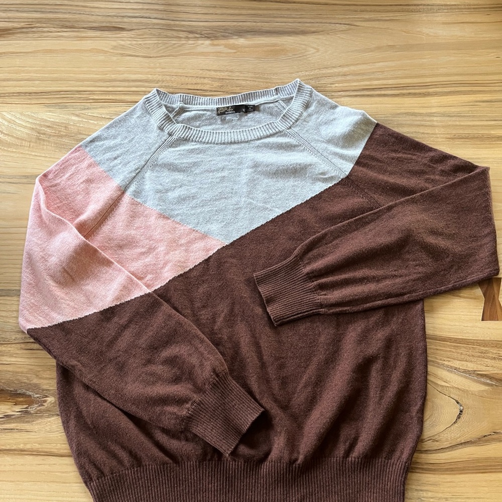 Prana Gray Knit Sweater
